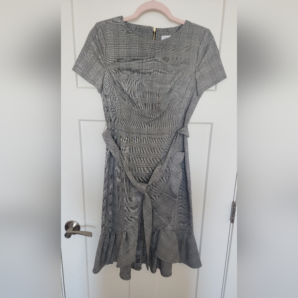 Calvin Klein Ruffle Hem Dress, Size 4 NWOT